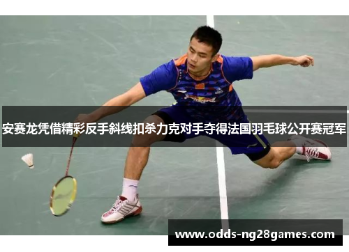 安赛龙凭借精彩反手斜线扣杀力克对手夺得法国羽毛球公开赛冠军